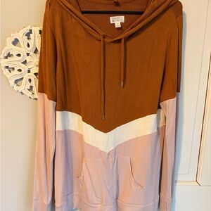Market & Spruce Colorblock Sweater XL